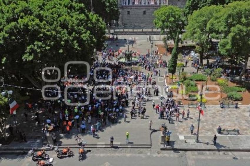 SIMULACRO SISMO . ZÓCALO