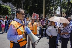 SIMULACRO SISMO . ZÓCALO