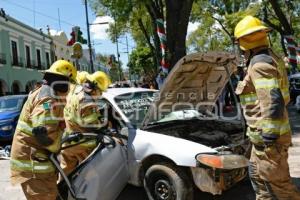 TLAXCALA . SIMULACRO SISMO