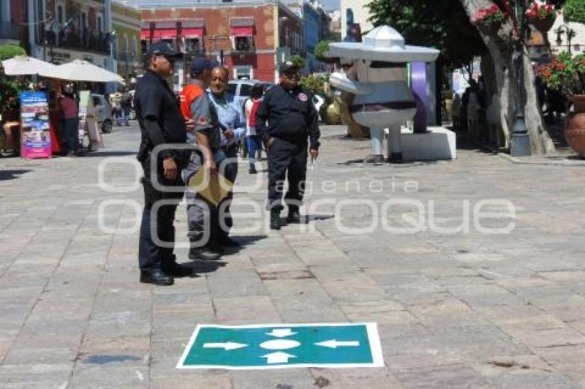 ATLIXCO . SIMULACRO SISMO