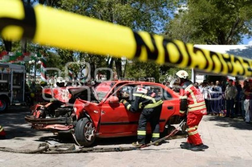 TLAXCALA . SIMULACRO SISMO