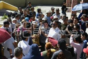 TLAXCALA . MANIFESTACIÓN ACUITLAPILCO