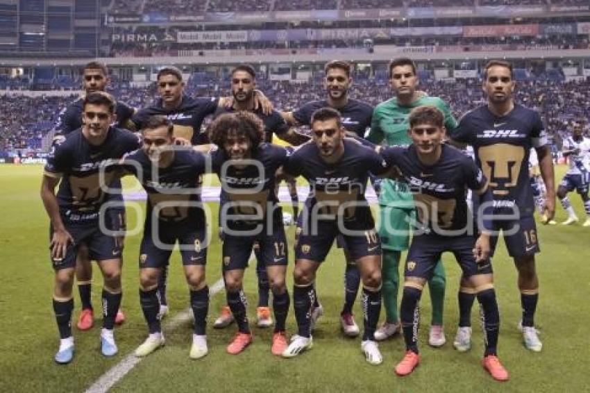 FÚTBOL . CLUB PUEBLA VS PUMAS