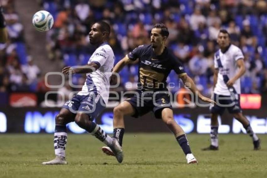 FÚTBOL . CLUB PUEBLA VS PUMAS