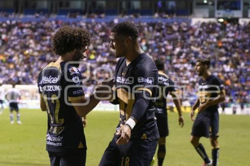 FÚTBOL . CLUB PUEBLA VS PUMAS