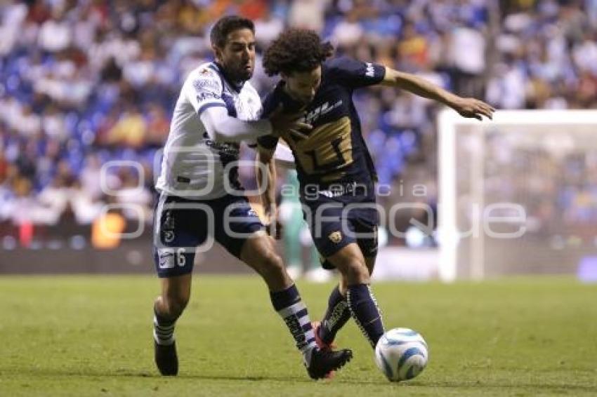 FÚTBOL . CLUB PUEBLA VS PUMAS