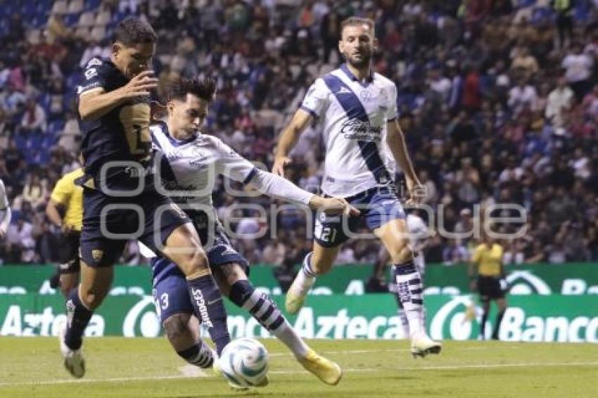 FÚTBOL . CLUB PUEBLA VS PUMAS