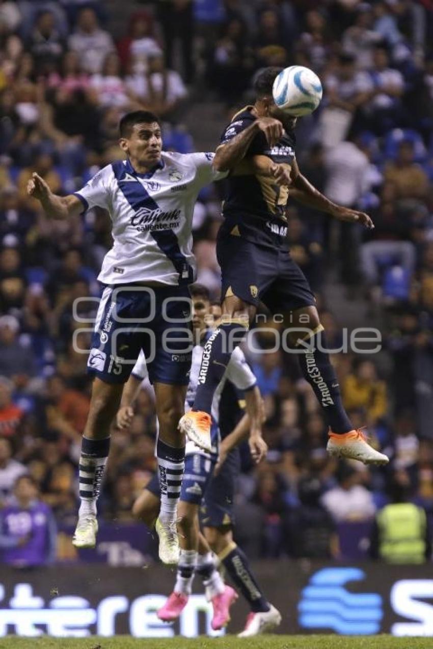 FÚTBOL . CLUB PUEBLA VS PUMAS