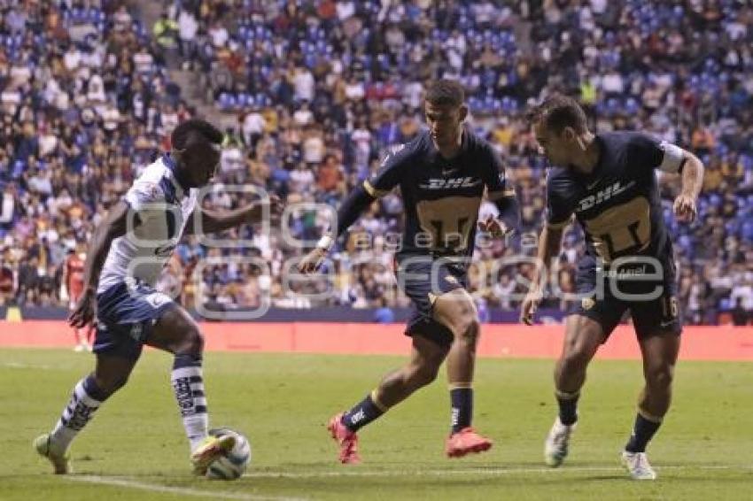 FÚTBOL . CLUB PUEBLA VS PUMAS