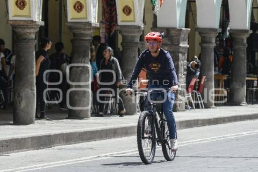 TLAXCALA . DÍA MUNDIAL SIN COCHE