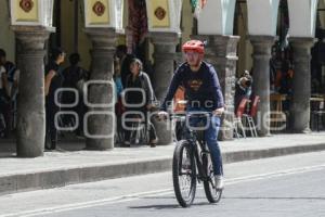 TLAXCALA . DÍA MUNDIAL SIN COCHE 