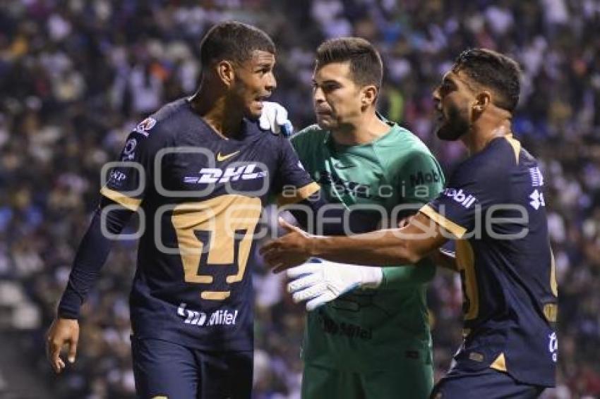 FÚTBOL . CLUB PUEBLA VS PUMAS