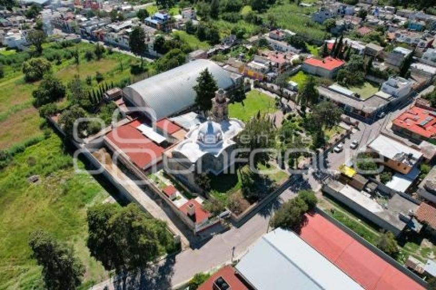 TLAXCALA . TEMPLO SANTIAGO TEPETICPAC