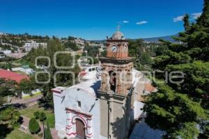 TLAXCALA . TEMPLO SANTIAGO TEPETICPAC