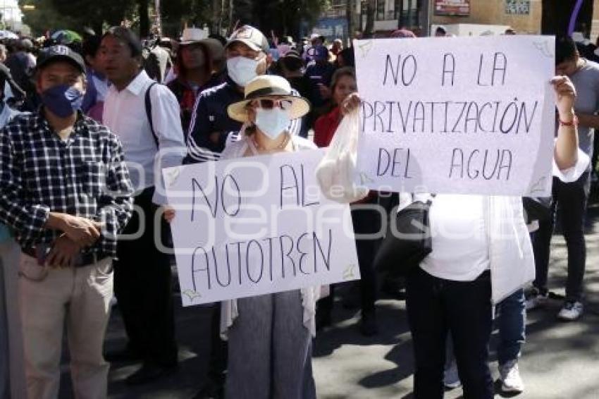 TLAXCALA . MANIFESTACIÓN BURÓCRATAS