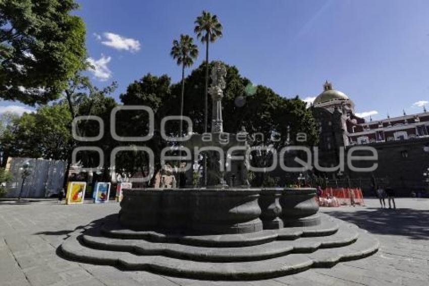 ZÓCALO . FUENTE DE SAN MIGUEL