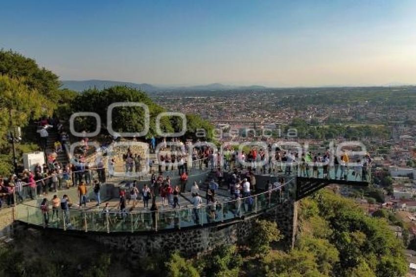 ATLIXCO . MIRADOR DE CRISTAL