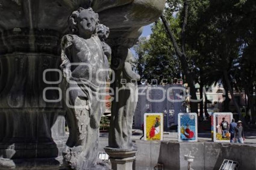 ZÓCALO . FUENTE DE SAN MIGUEL