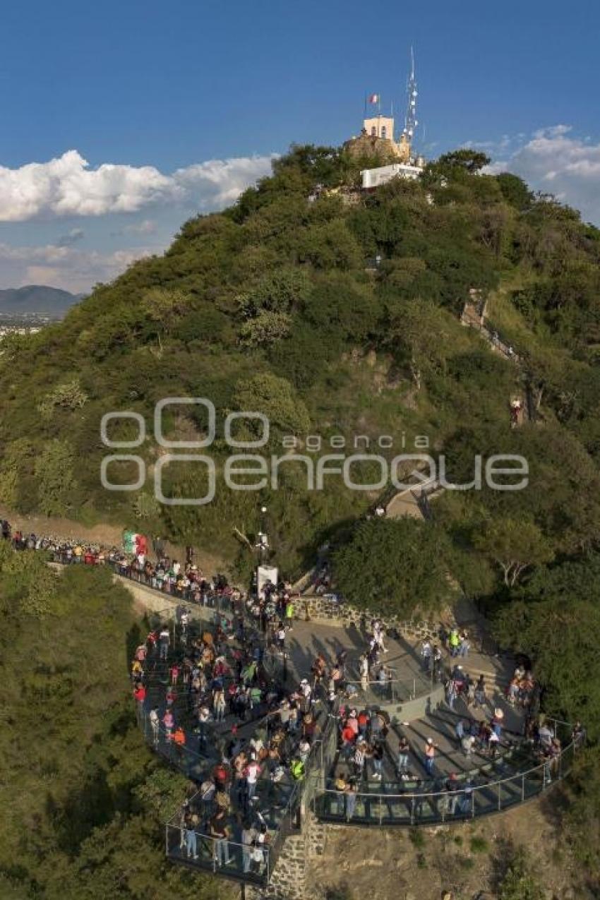 ATLIXCO . MIRADOR DE CRISTAL