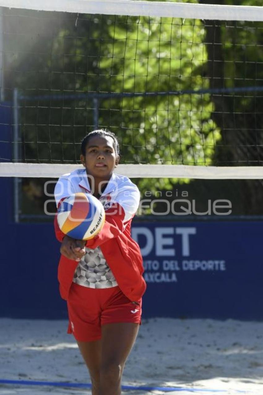 TLAXCALA . ENTRENAMIENTO VOLEIBOL