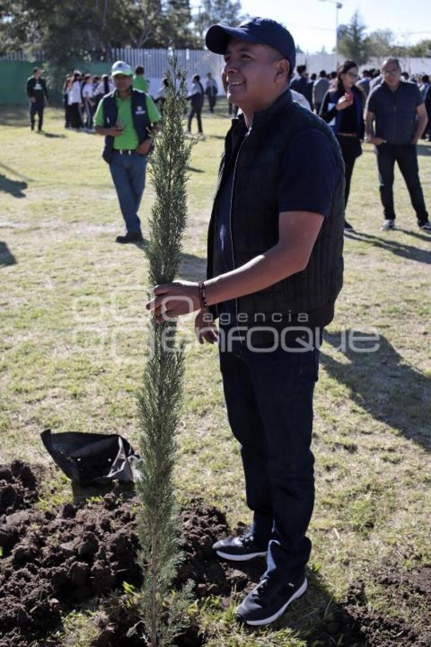 SAN ANDRÉS CHOLULA . JORNADA DE REFORESTACIÓN