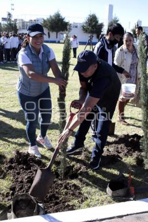 SAN ANDRÉS CHOLULA . JORNADA DE REFORESTACIÓN