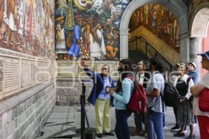 TLAXCALA . MURALES PALACIO GOBIERNO