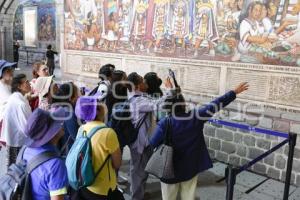 TLAXCALA . MURALES PALACIO GOBIERNO