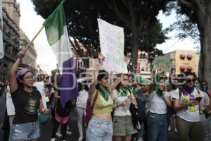 MANIFESTACIÓN LEGALIZACIÓN ABORTO