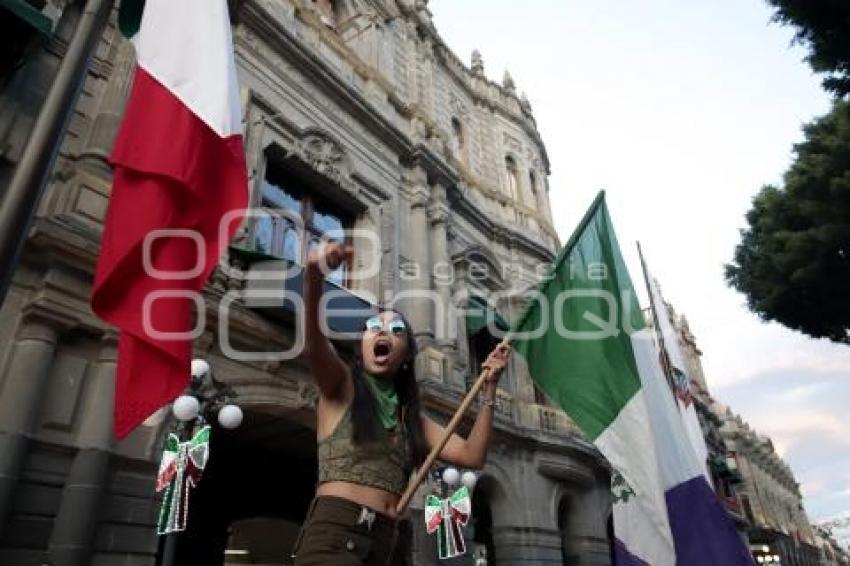 MANIFESTACIÓN LEGALIZACIÓN ABORTO