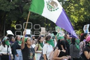 MANIFESTACIÓN LEGALIZACIÓN ABORTO