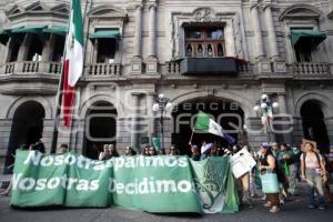 MANIFESTACIÓN LEGALIZACIÓN ABORTO