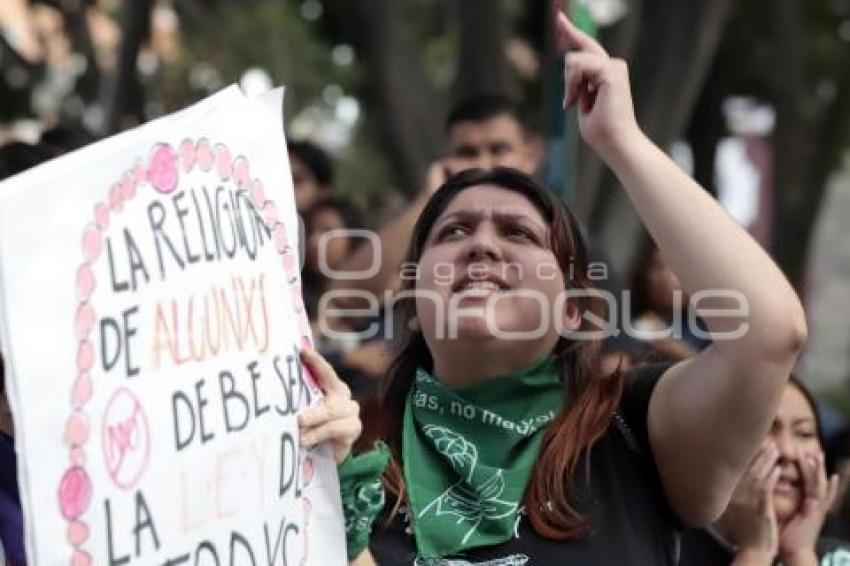 MANIFESTACIÓN LEGALIZACIÓN ABORTO