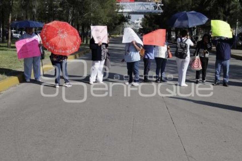 MANIFESTACIÓN . TRABAJADORES HNP