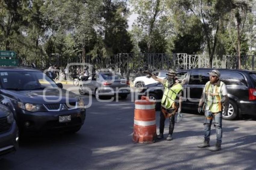 MANIFESTACIÓN . TRABAJADORES HNP