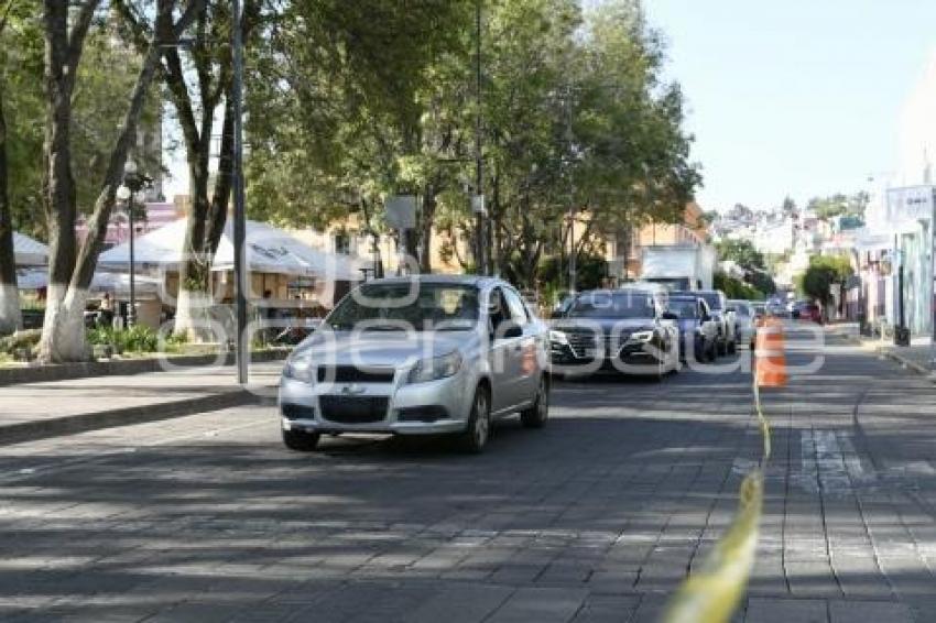 TLAXCALA . TRÁFICO VEHÍCULAR