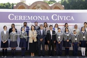 SAN ANDRÉS CHOLULA . CEREMONIA CÍVICA