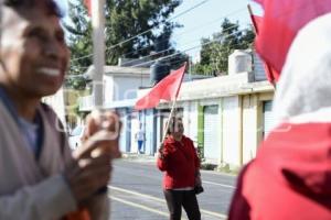 TLAXCALA . MANIFESTACIÓN ACUITLAPILCO 