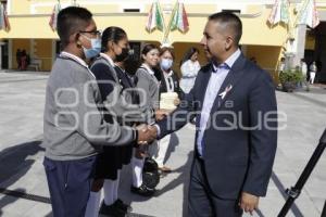 SAN ANDRÉS CHOLULA . CEREMONIA CÍVICA