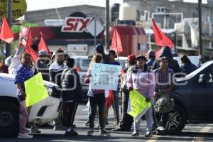 TLAXCALA . MANIFESTACIÓN ACUITLAPILCO 