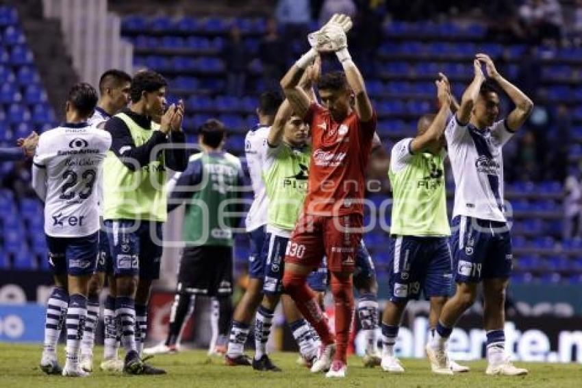 FÚTBOL . CLUB PUEBLA VS MONTERREY