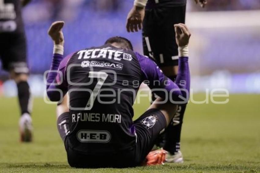 FÚTBOL . CLUB PUEBLA VS MONTERREY