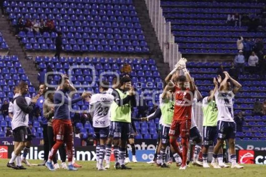 FÚTBOL . CLUB PUEBLA VS MONTERREY