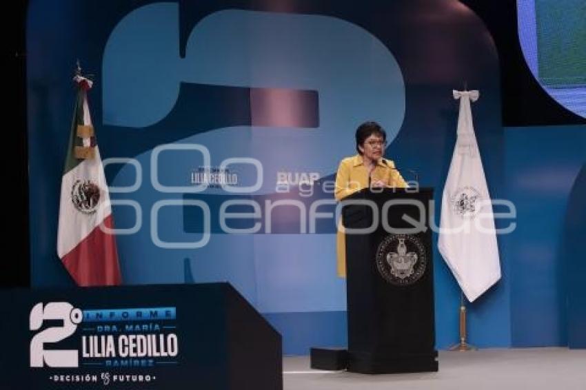 BUAP . INFORME LILIA CEDILLO