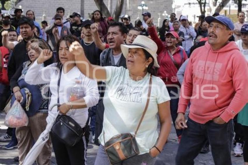 MANIFESTACIÓN . ANTORCHA CAMPESINA 