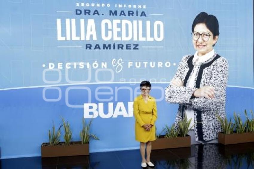 BUAP . INFORME LILIA CEDILLO