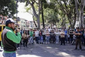 MANIFESTACIÓN . ANTORCHA CAMPESINA 