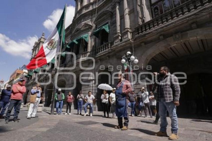 MANIFESTACIÓN . ANTORCHA CAMPESINA 