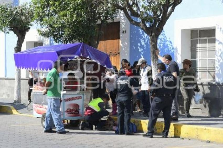 TLAXCALA . ACCIDENTE PEATÓN