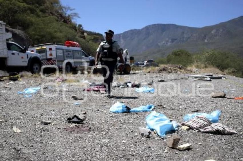 ACCIDENTE CUACNOPALAN - OAXACA